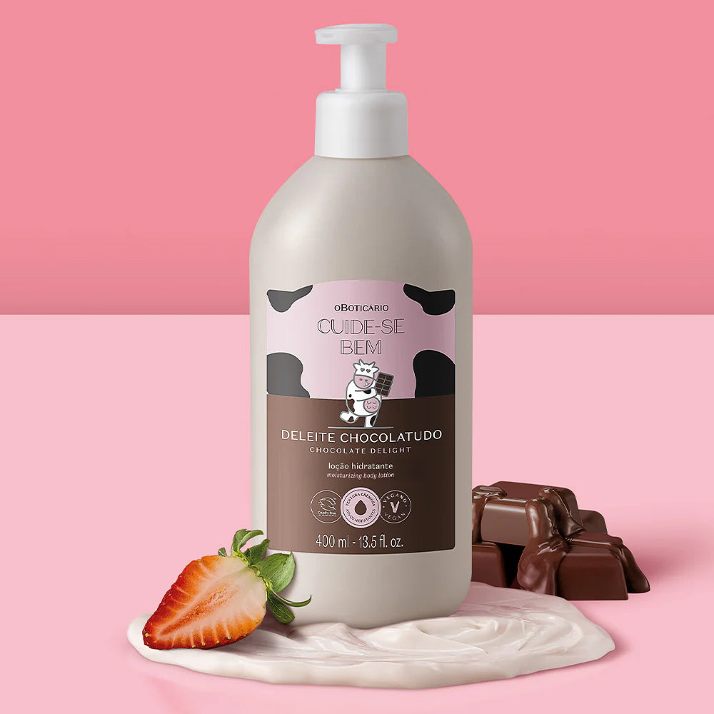 Hidratante Corporal Cuide-se Bem Deleite Chocolatudo 400ml