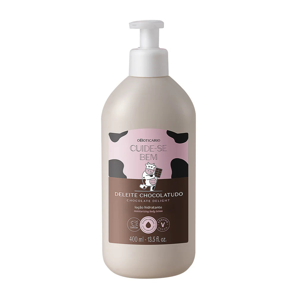 Hidratante Corporal Cuide-se Bem Deleite Chocolatudo 400ml