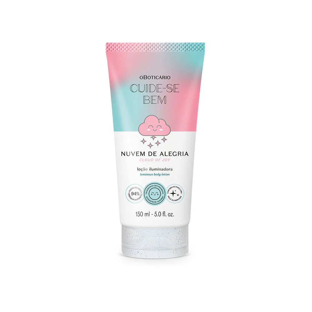 Cuide-se Bem Nuvem de Alegria Loção Hidratante Iluminadora, 150ml
