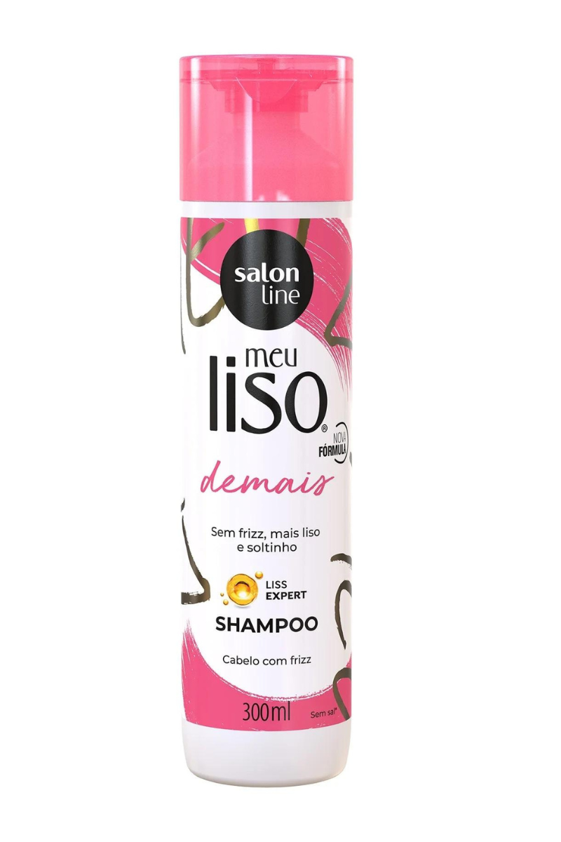 salon line shampoo meu liso 300ml