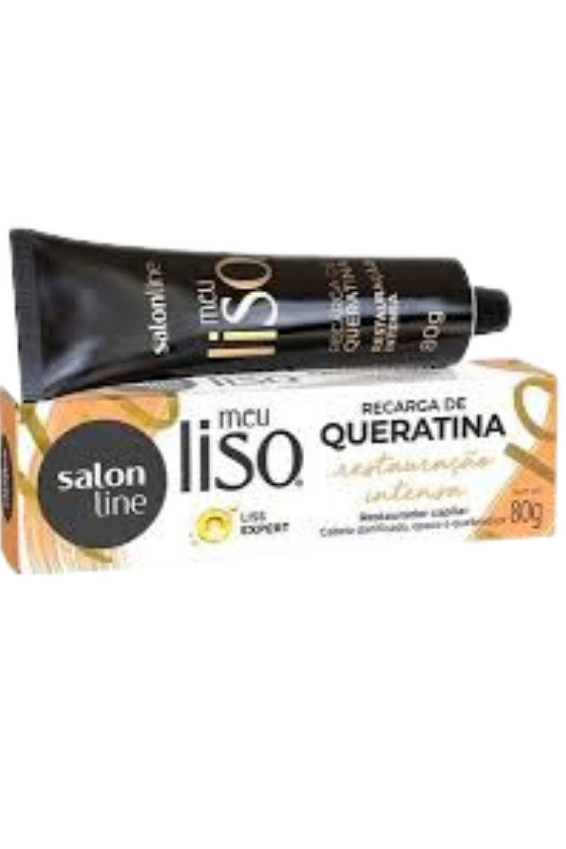 Recarga de Queratina Meu Liso Restauração Intensa 80g