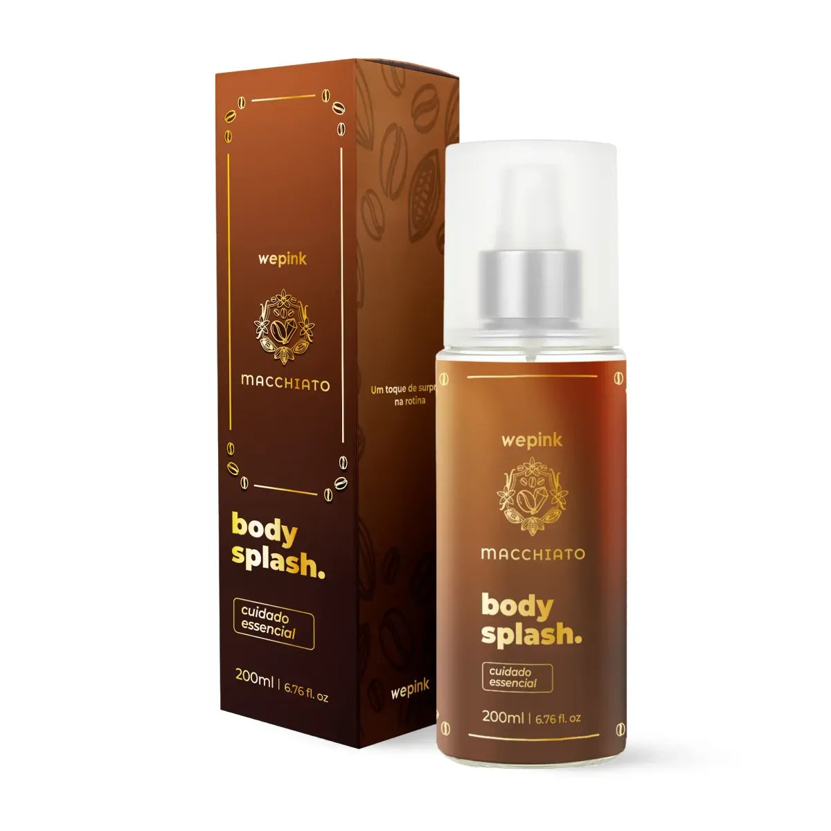 Body Splash Macchiato Desodorante Colônia 200ml - Wepink