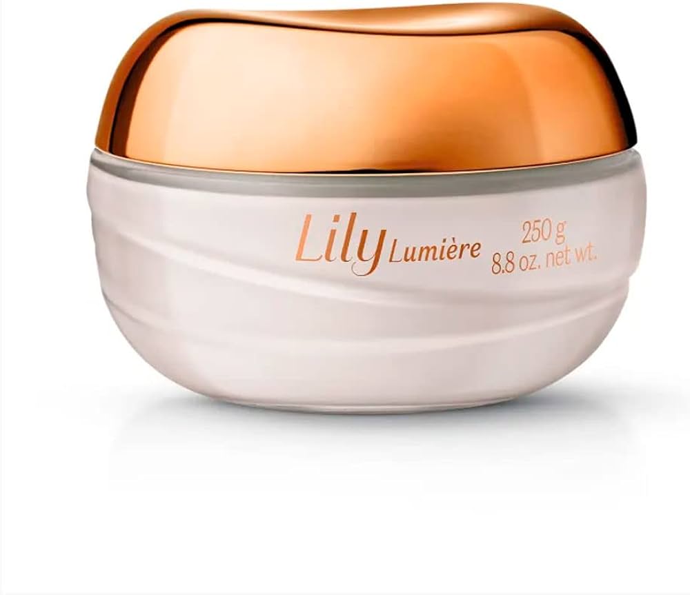Acetinado Hidratante Desodorante Corporal Lily Lumière 250g