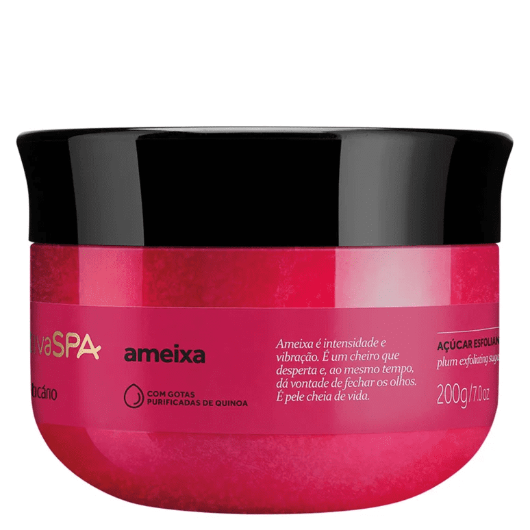 Açúcar Esfoliante Óleo Desodorante Nativa SPA Ameixa 200g,
