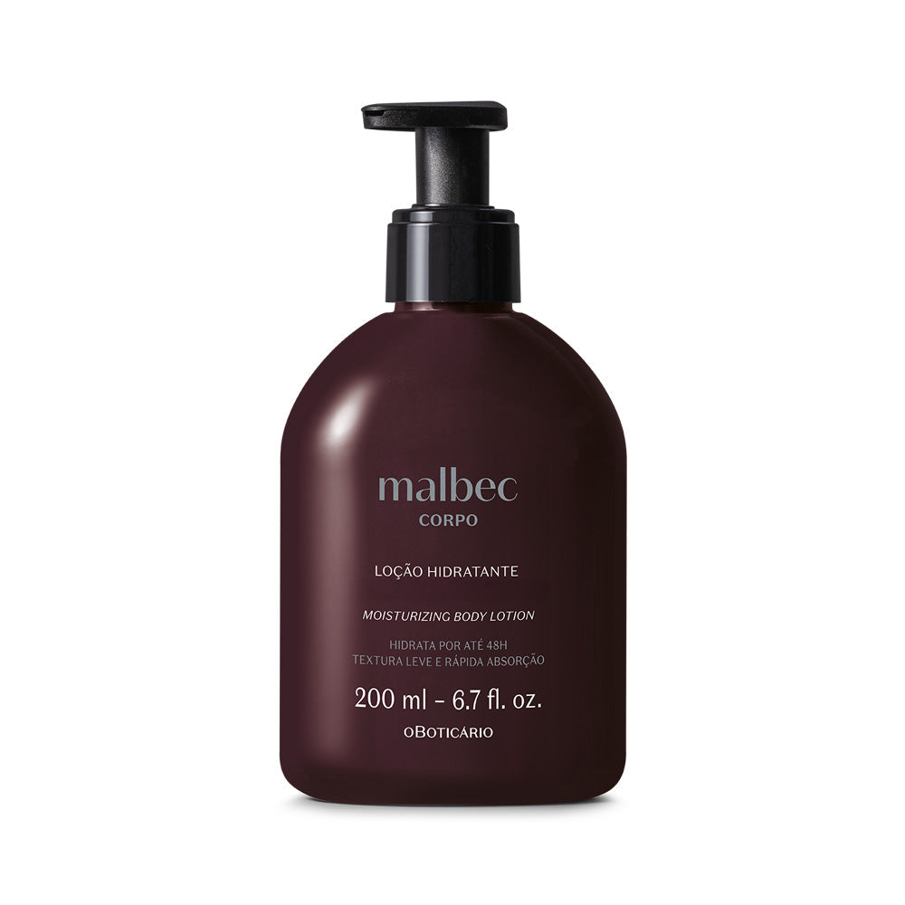 Loção Hidratante Corporal Malbec, 200ml
