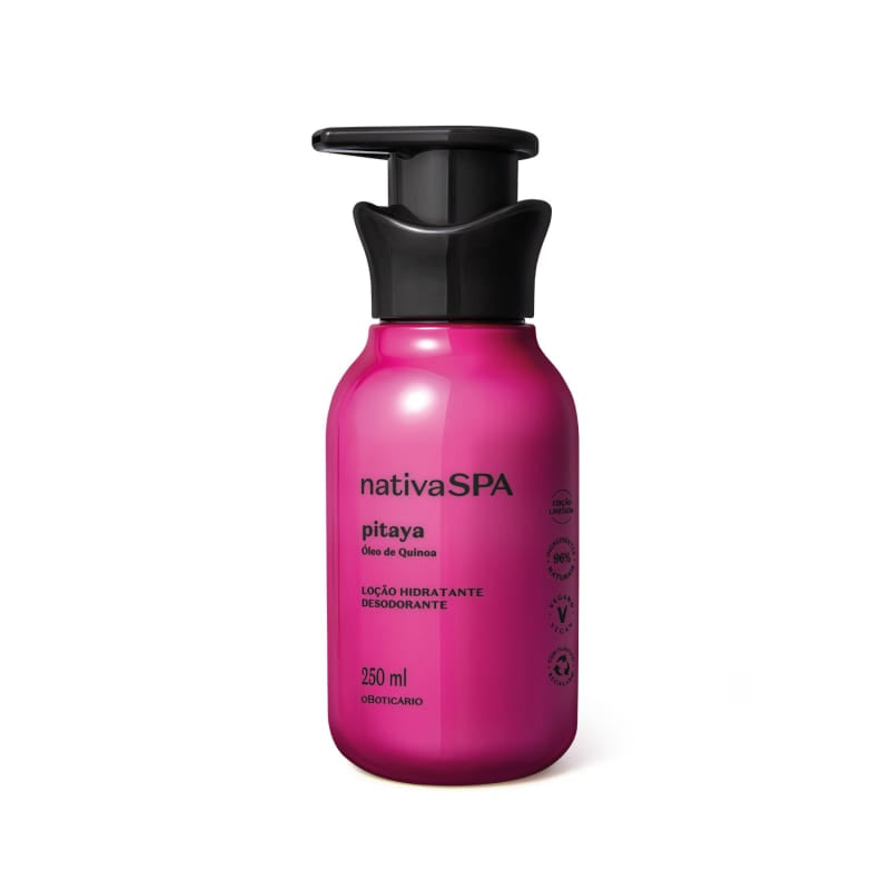 Loção Hidratante Desodorante Corporal Nativa SPA Pitaya 250ml