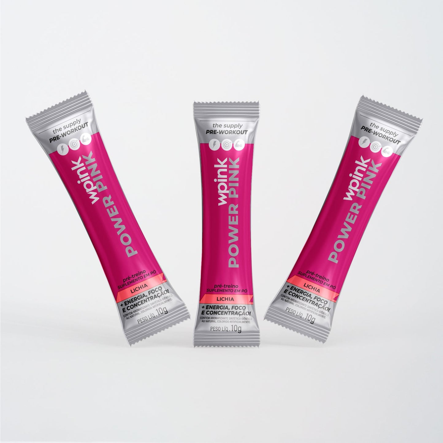 Power pink SACHE INDIVIDUAL + foco - Resistência- concentração