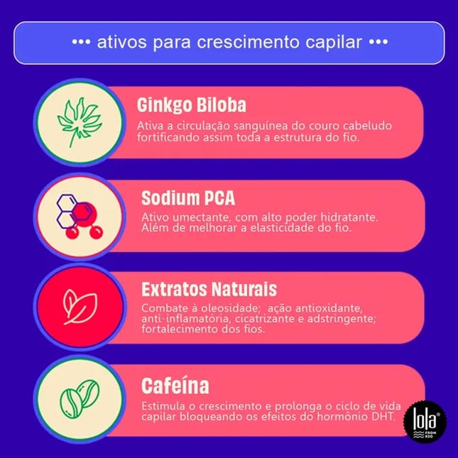LOLA- Rapunzel - tônico do crescimento 250ml