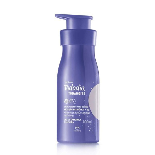 Natura-Creme Noturno Para o Corpo Chá de camomila e lavanda