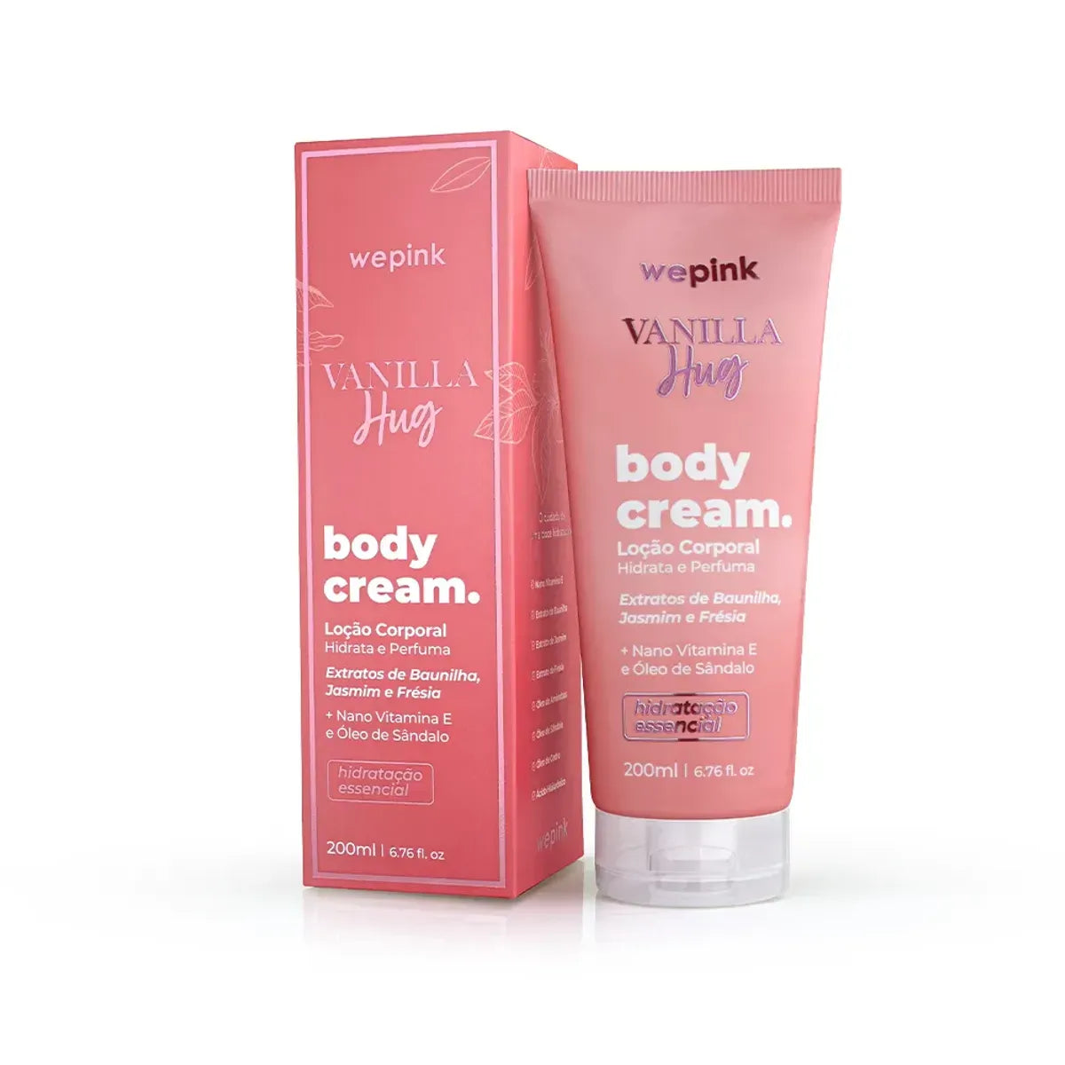Body Cream Vanilla Hug Desodorante Hidratante 200ml - Wepink