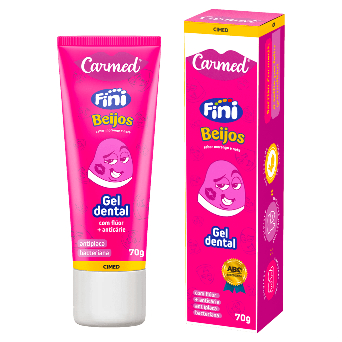 Creme Dental Carmed Fini Beijos - 70g