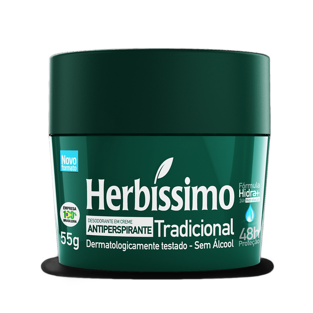 CREME DESODORANTE HERBISSIMO - 55G