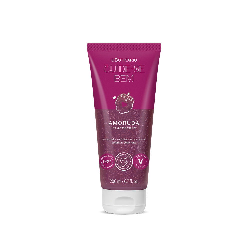 Gel de Banho Esfoliante Corporal Cuide-se Bem Amoruda 200ml