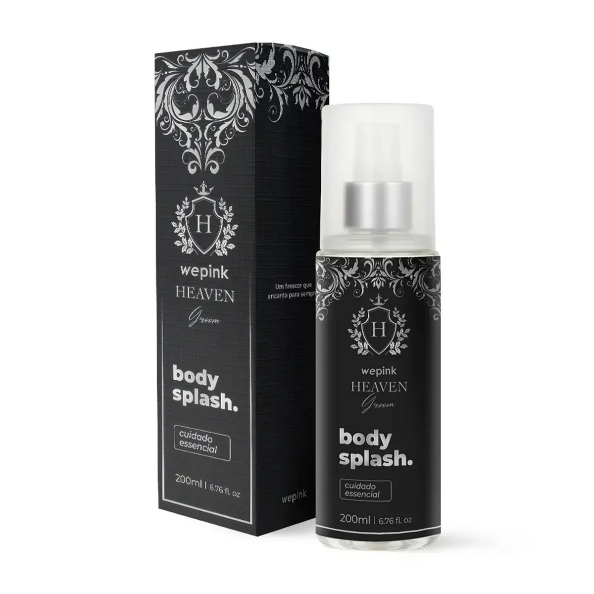 Body Splash Heaven Groom Desodorante Colônia 200ml - Wepink