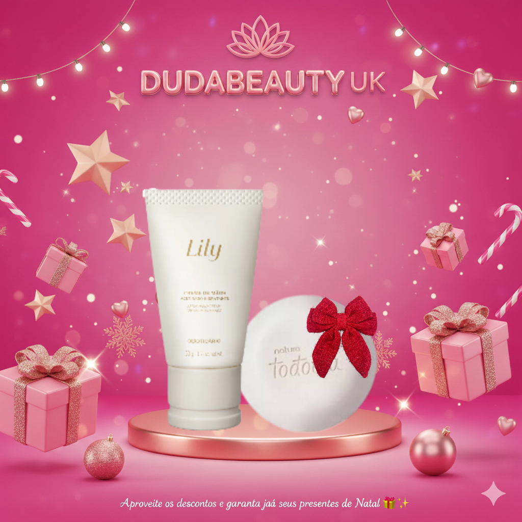 Mini Kit- Lily Hidratante mãos + Sabonete Natura