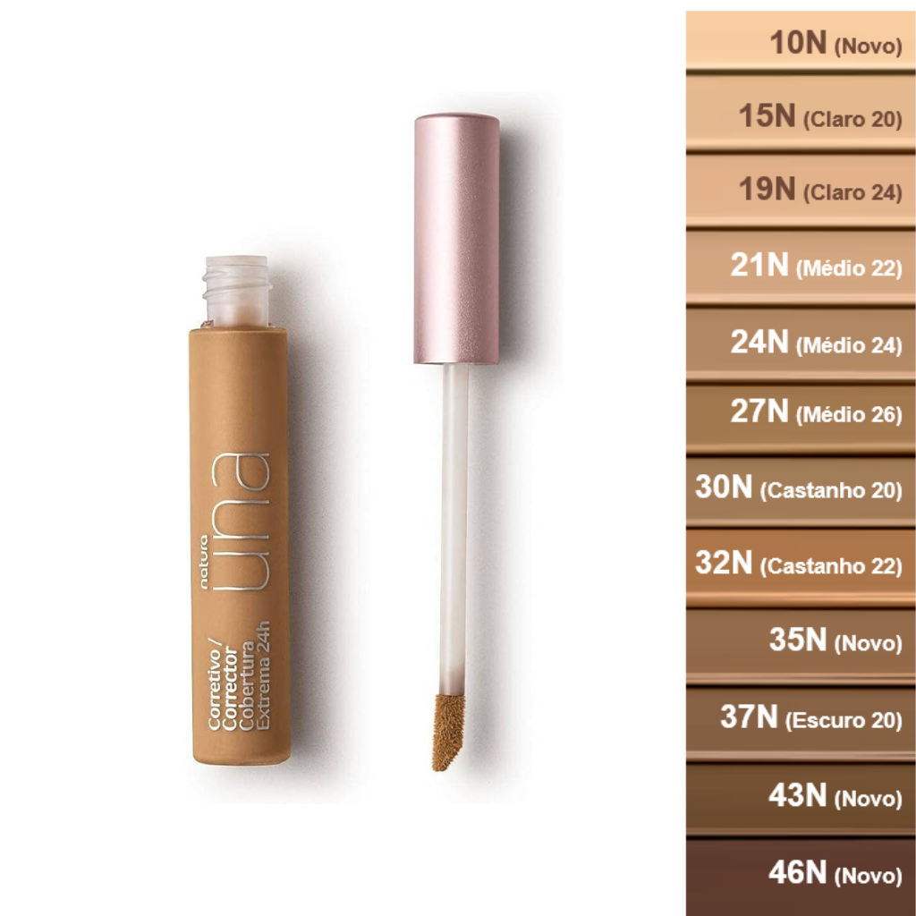 NATURA -Corretivo Cobertura Extrema 24h Una 8ml