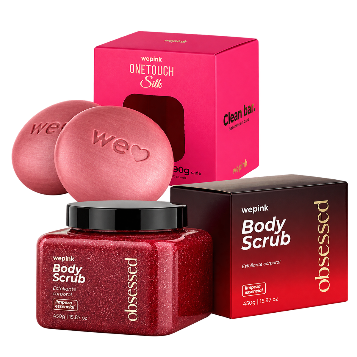 Kit Sabonete e Body scrub