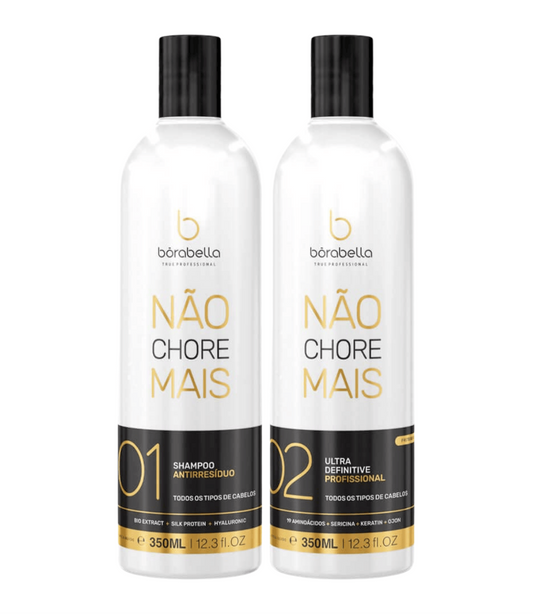 Kit de progressiva Borabella 350ml Não Chore Mais