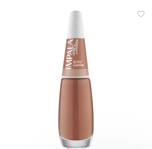 Esmalte Impala Cremoso A Cor da Sua Moda - Linho