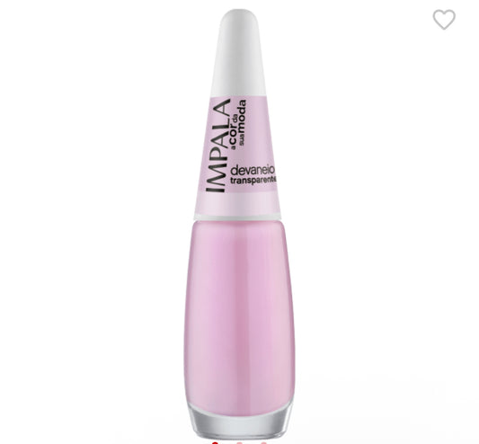 Esmalte Impala Transparente A Cor da Sua Moda - Devaneio