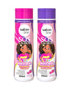 Kit Shampoo + Condicionador  SOS Cachos Kids Hidratação Salon Line