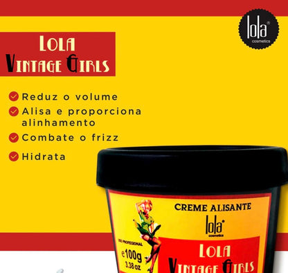 Creme Alisante LOLA - sem formol 100g