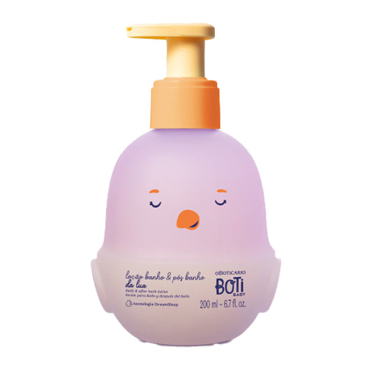 Loção Corporal Banho e Pós-Banho Boti Baby Lua 200ml