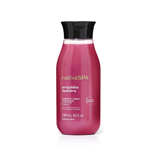 Sabonete Líquido Perfumado Nativa SPA Orquídea Lumière 250ml