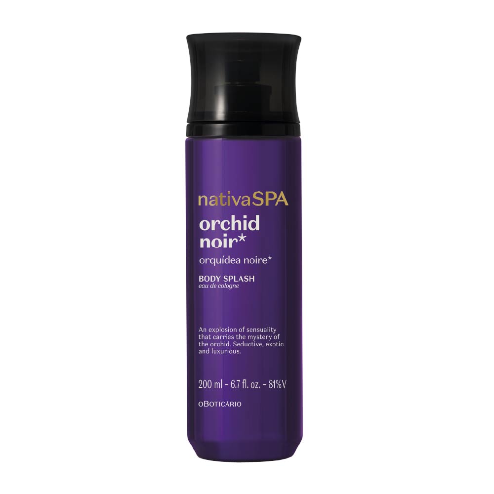 BODY SPLASH NATIVA SPA ORQUÍDEA NOIRE, 200ML