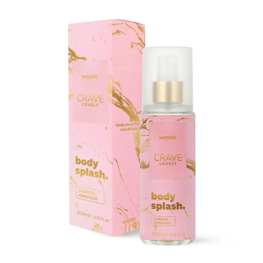 Body Splash Crave Lovely Desodorante Colônia 200ml - Wepink