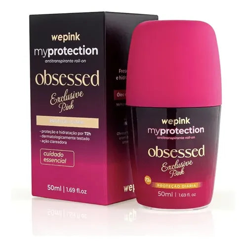 Desodorante Antitranspirante Roll-on Obsessed exclusive Pink 50ml - Wepink