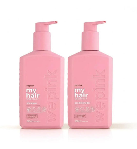 Kit Shampoo e Condicionador My Hair - We Pink