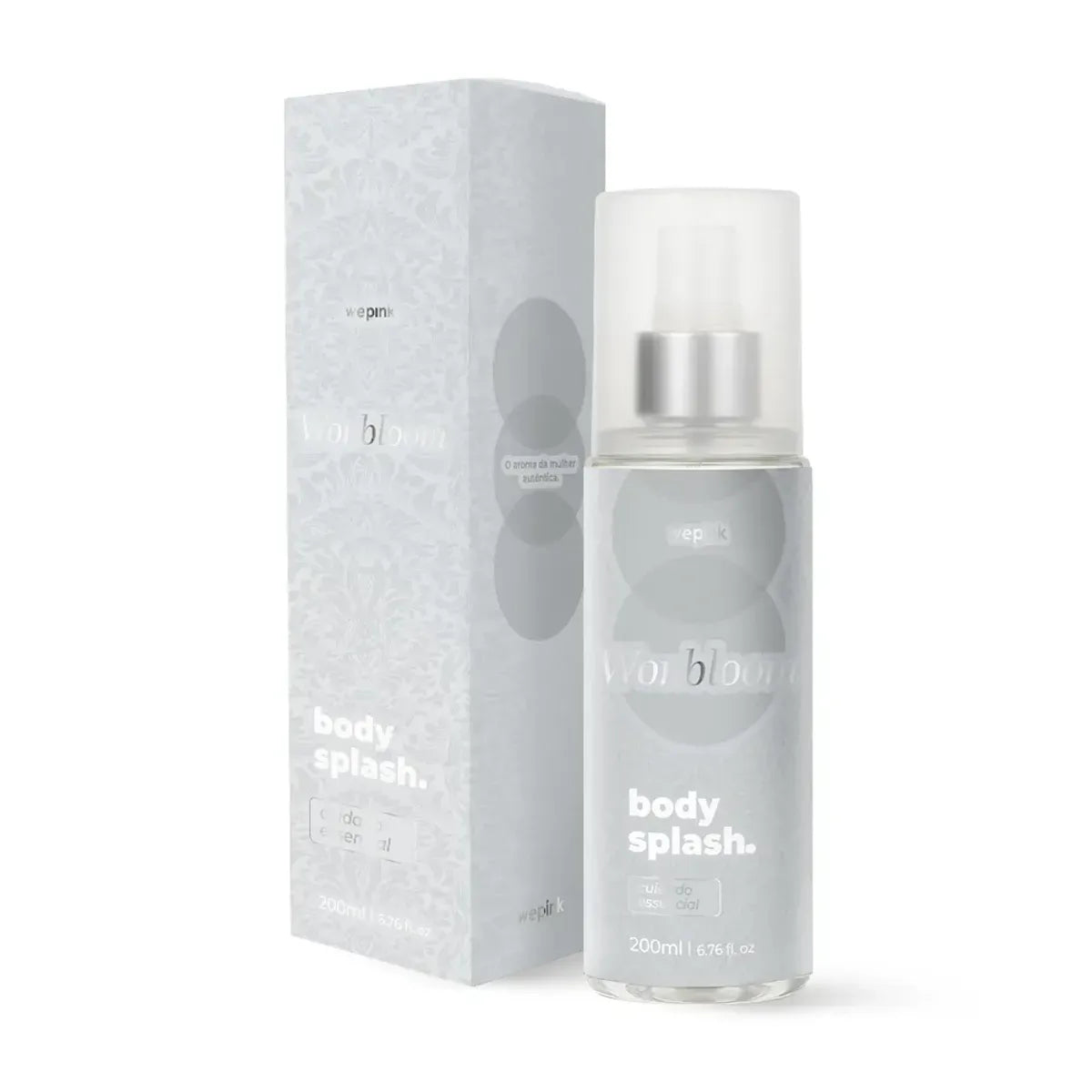 Body Splash Wonbloom Desodorante Colônia 200ml - Wepink