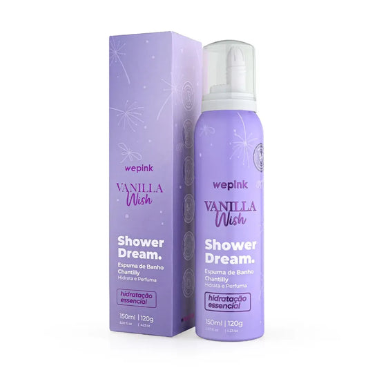 Shower Dream Espuma de Banho Vanilla Wish 150ml - Wepink