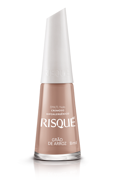 Esmalte Risque Regular Grao de Arroz 8ml