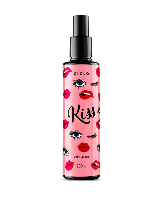 body splash kiss ciclo cosméticos 200 ml - 200 ml