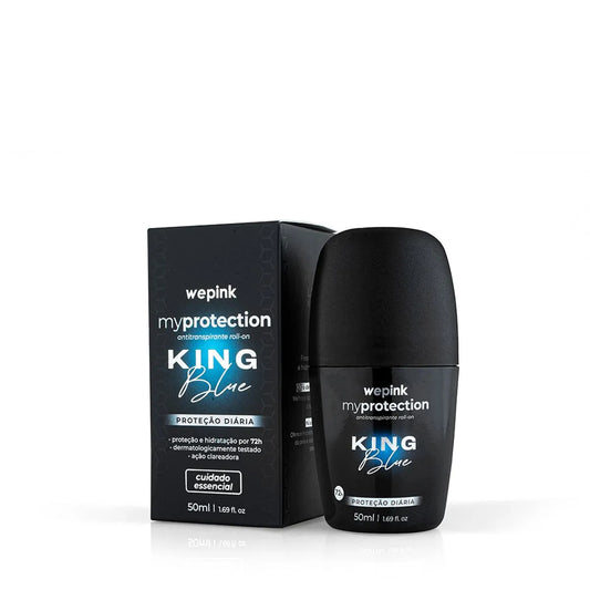 Desodorante Antitranspirante Roll-on King Blue 50ml - Wepink