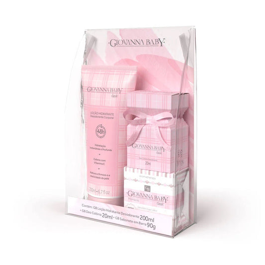 Kit Giovanna Baby Classic Colônia Hidratante e Sabonete Vegetal