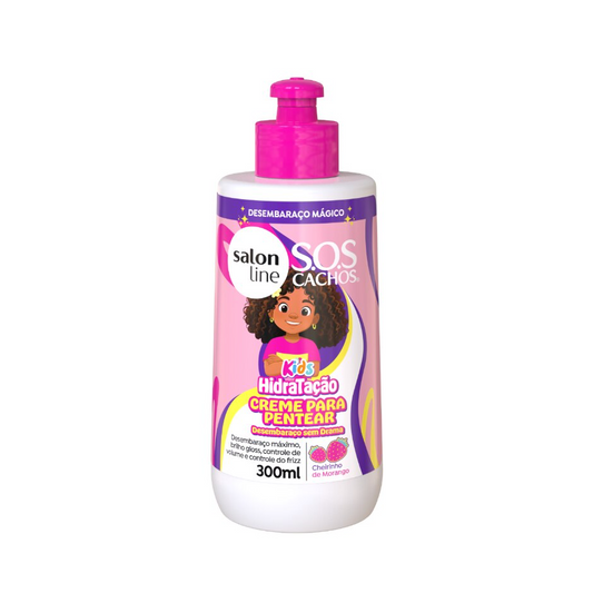Creme para Pentear SOS Cachos Kids Hidratação Salon Line 300ml