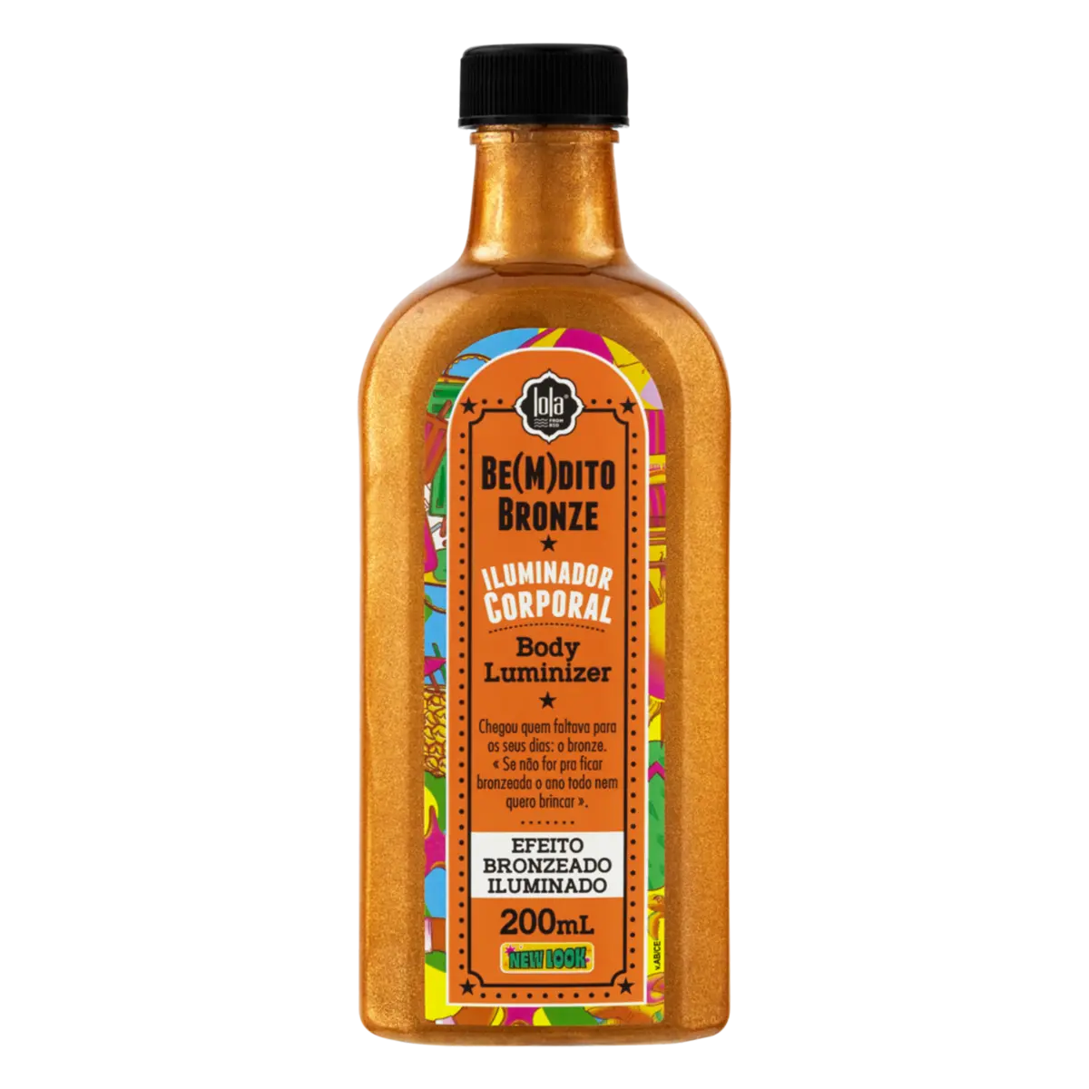 be(m)dito bronze - iluminador 200ml