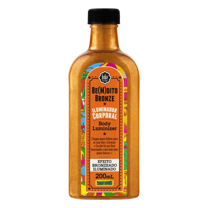 be(m)dito bronze - iluminador 200ml
