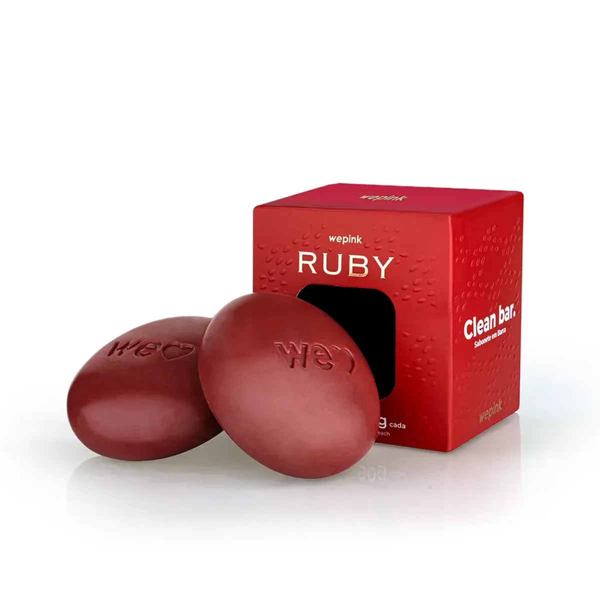 Sabonete em Barra Clean Bar Ruby - Wepink