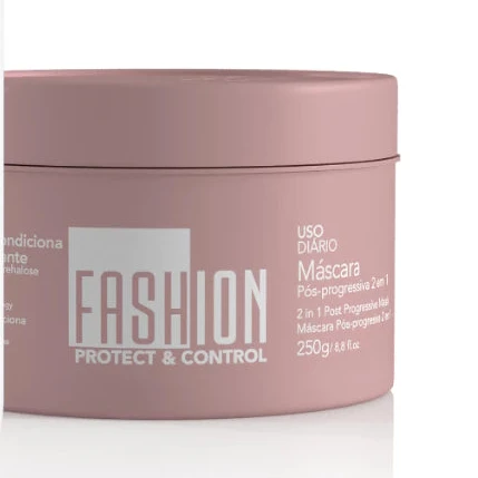 Máscara Pós Progressiva 2 Em 1 Protect Control 250g - Fashion Gold